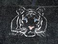 Fleece Pullover Green Tiger Outline Embroidery-L-4_800